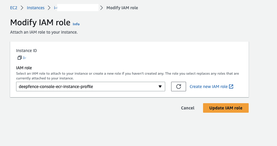 EC2 Instance Role Assignment